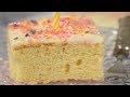 Vanilla Sheet Cake Recipe Demonstration - Joyofbaking.com