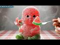 Cute food Babies? 🍉🍽️| The ultimate Satisfying oddly asmr experience.