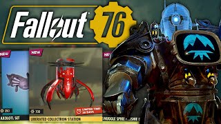 NEW Atomic Shop Update! Collectron Station, Axolotls, & More! | Fallout 76