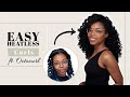 Octocurl Satin Curlers on Blown Out Natural Hair | Easy Heatless Curls | SoDazzling