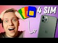 ЭТО РЕАЛЬНО?! 4 SIM КАРТЫ В ТВОЕМ АЙФОНЕ!! Как сделать несколько сим карт в iPhone?! РАБОЧИЙ Способ!