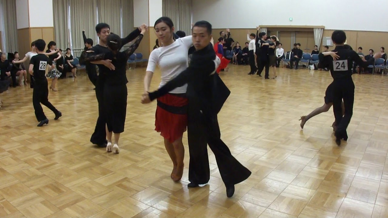 社交ダンス パソドブレ 決勝 第16回練習着10ダンス競技会 サークル