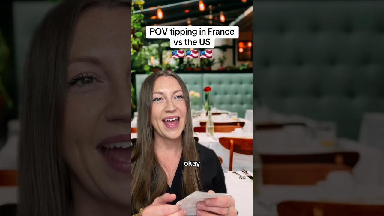 POV tipping in the US va France #france #french #american #usa #cultureshock #tipping #restaurant