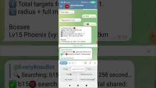 @Everyone "Bot find boss maps" Evony