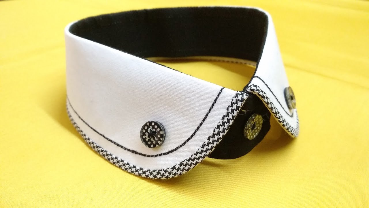 How to make designer club collar YouTube