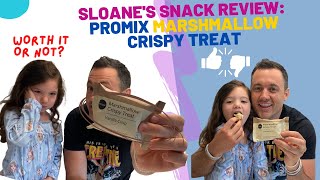 Snack Review with Sloane: Promix Marshmallow Crispy Treat