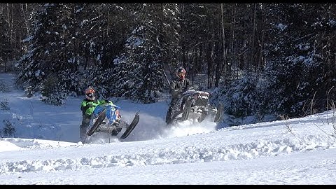 Polaris SKS 800 and REV 827 RKTek Dual Brappin!! Jaws pipe and cans!