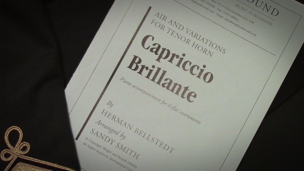 Capriccio Brillante. Tenor Horn and Piano