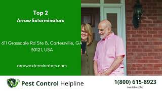 Top 3 Pest Control in Cartersville