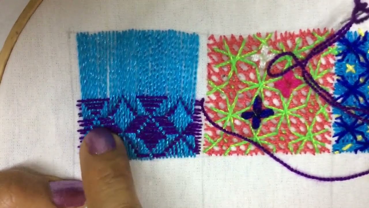 261.-Puntada Fantasía muñeca mexicana