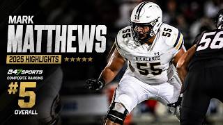 Mark Matthews 2025 Highlights 5-Star OT St Thomas Aquinas Texas A M Commit