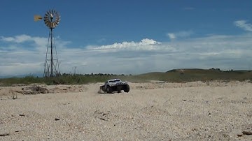 Slow Motion RC Huge Air Jumping and Bashing with Traxxas Slash, XTM Rail, XT2e and more