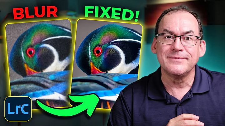 How to get soft images tack sharp IN LIGHTROOM Classic and ADOBE CAMERA RAW