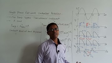 Power Electronics: Single Phase Mid Point Rectifier with R load
