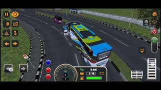 parvirshta bus dangerous  axicidant bus simulator game 🎮 Europe #trending #top #gaming mobile bus screenshot 2