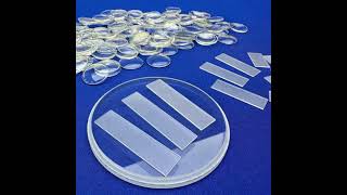 welded and cut quartz components