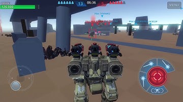 War Robots : Thermite &  Dragoon  II Testserver  gameplay