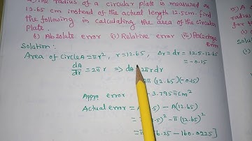 12th MATHS DIFFERENTIALS AND PARTIAL DERIVATIVES EXERCISE 8.1 4th SUM