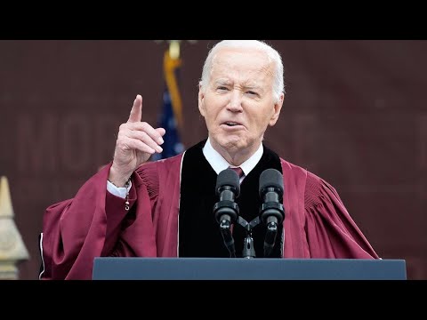 President Biden delivers Morehouse College commencement address