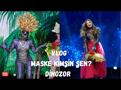 MASKE KİMSİN SEN? | Acaba Dinozor kimdi?😂 dans ve şarkılara nasıl hazırlandım? | Backstage VLOG