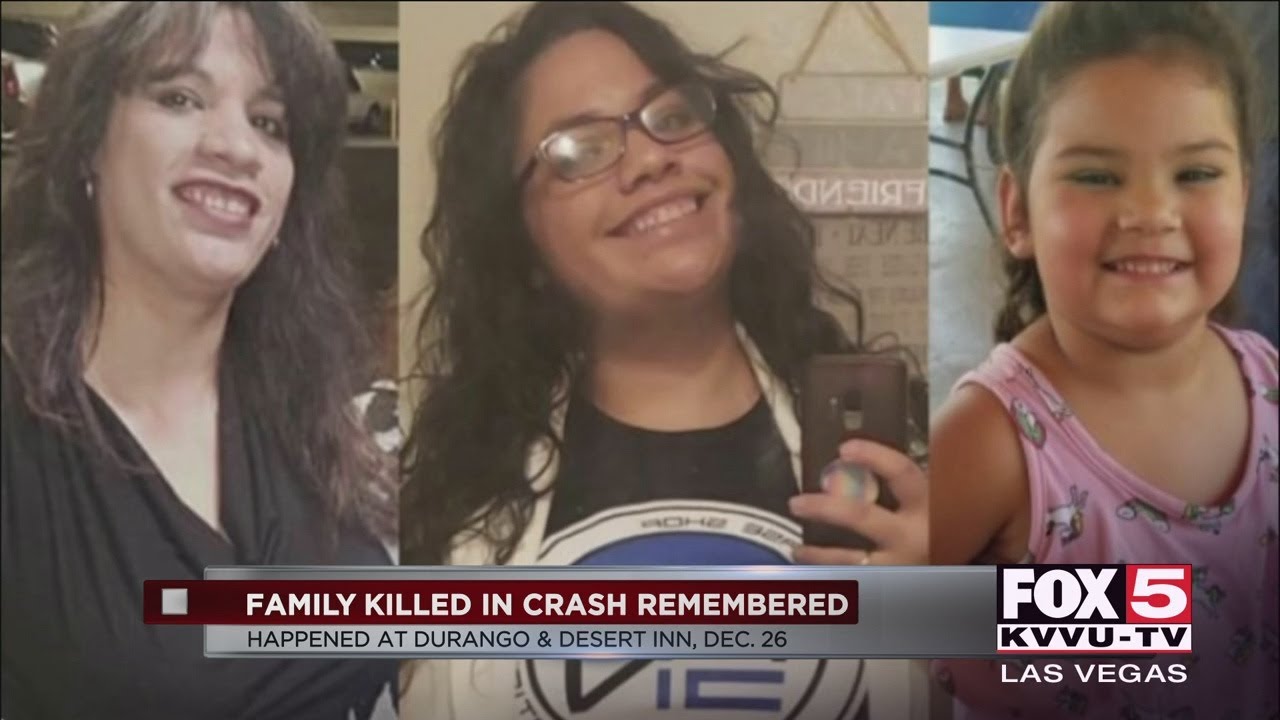 Family killed in Las Vegas crash remembered - YouTube