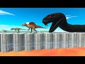 Which dinosaur escaped the black mamba  dinosaurs challenge