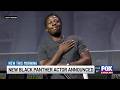 New Black Panther actor announced