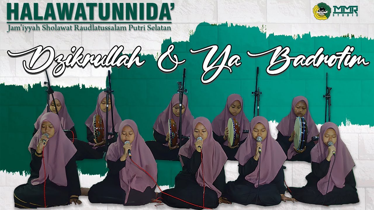 [GLADI RMI BANYUWANGI] Halawatunnida' | Raudlatussalam Putri Selatan | Dzikrullah & Ya Badrotim