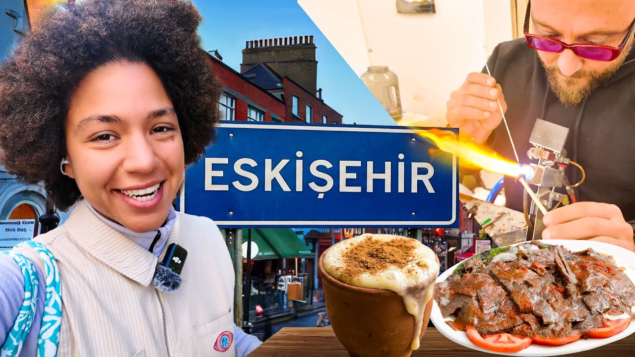ESKİŞEHİR'İN LEZZETLERİNİ KEŞFETTİM! VLOG #eskişehir 