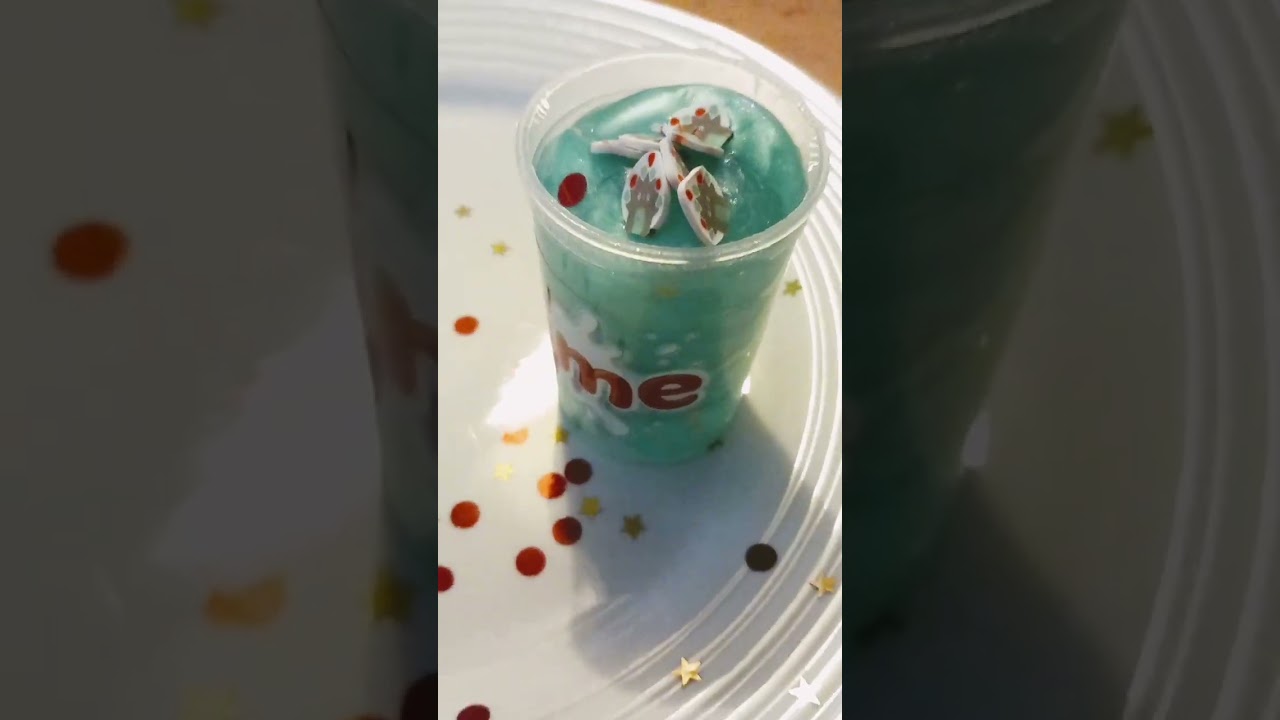 my new slime! 💚 🟩 📗 🟢 🍏 🥗 💚 🟩 📗 🟢