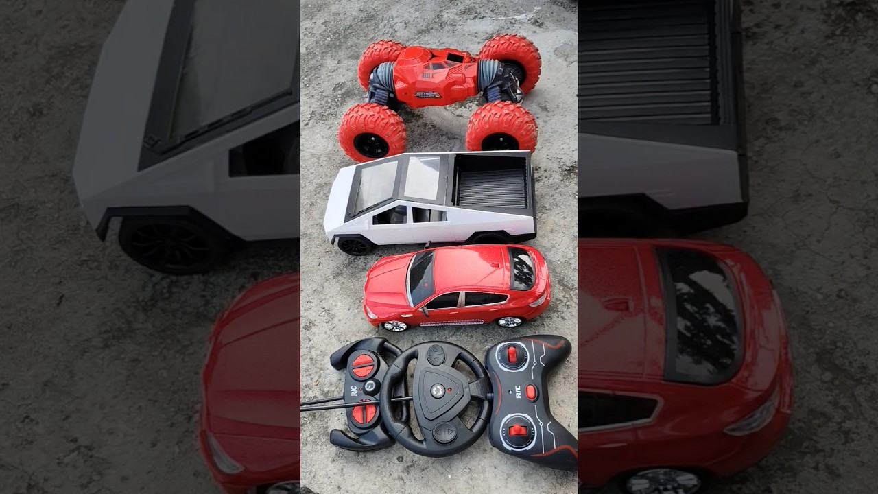 3 Big Remote Control Racing CAR Testing ||