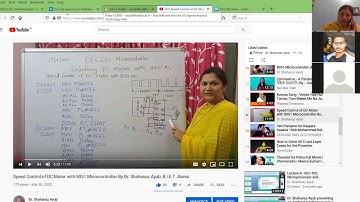 Lecture 30 Speed Control of DC motor interfaced with 8051 microcontroller