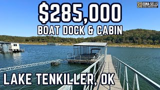 Boat Dock on Lake Tenkiller For Sale | SUPER RARE FIND | Living in Tahlequah Oklahoma