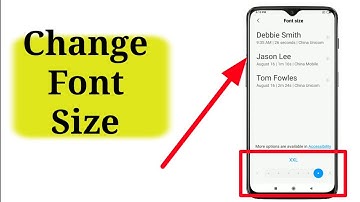 How To Change Font Size In Redmi Note 8 Pro