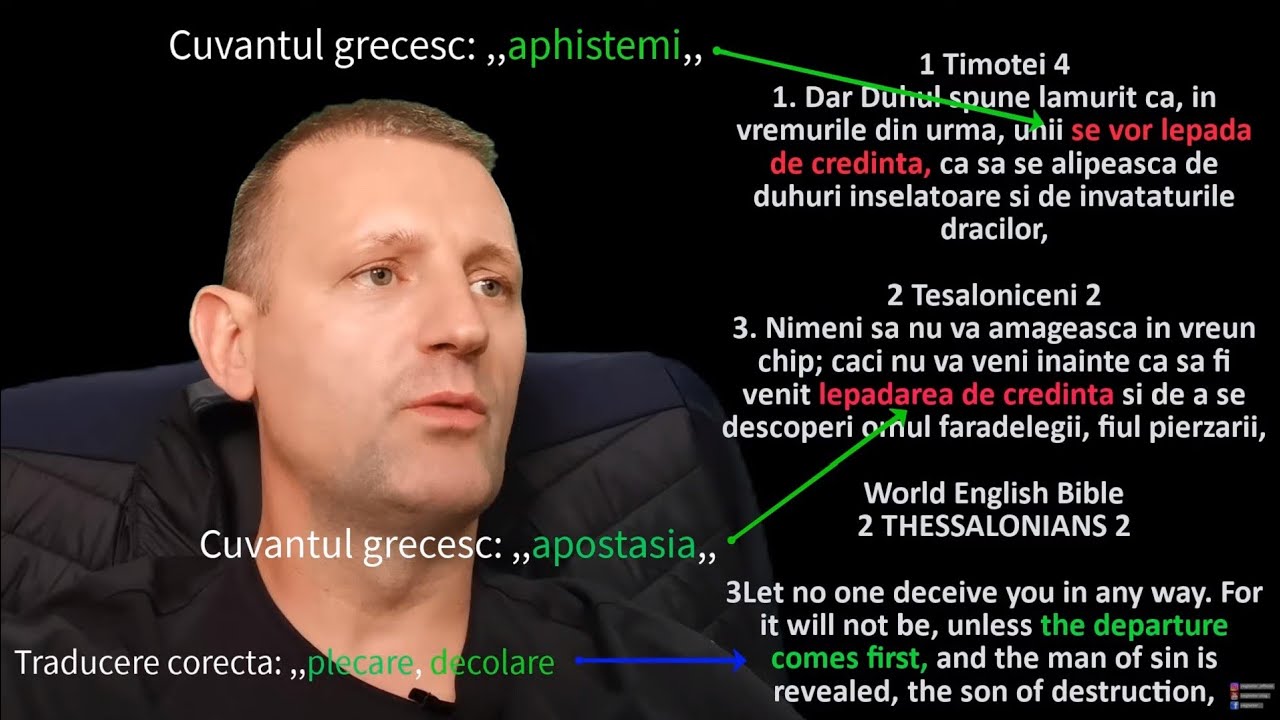 Ce inseamna Ziua Domnului? Necazul cel mare? apostazia.