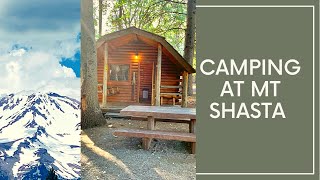 Camping in Mt. Shasta and exploring McCloud Falls
