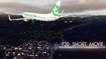 [P3D/FSX]  ★ AMAZING ➡ Hard Came the Rain ✈ 737 @SAMOS