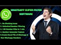 Whatsapp number filter  whatsapp number filter software free download without ban issue 2023 