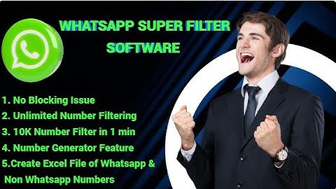 whatsapp number filter || whatsapp number filter software free download without ban issue 2023 ||