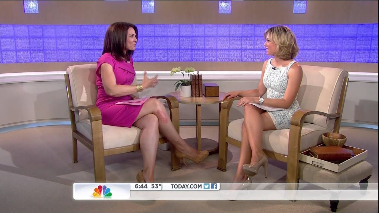 Dylan Dreyer - legs in short skirt and high heels