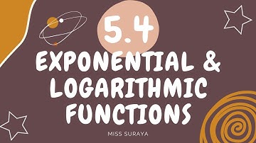 Sketch Exponential & Logarithmic Functions on the Same Axes