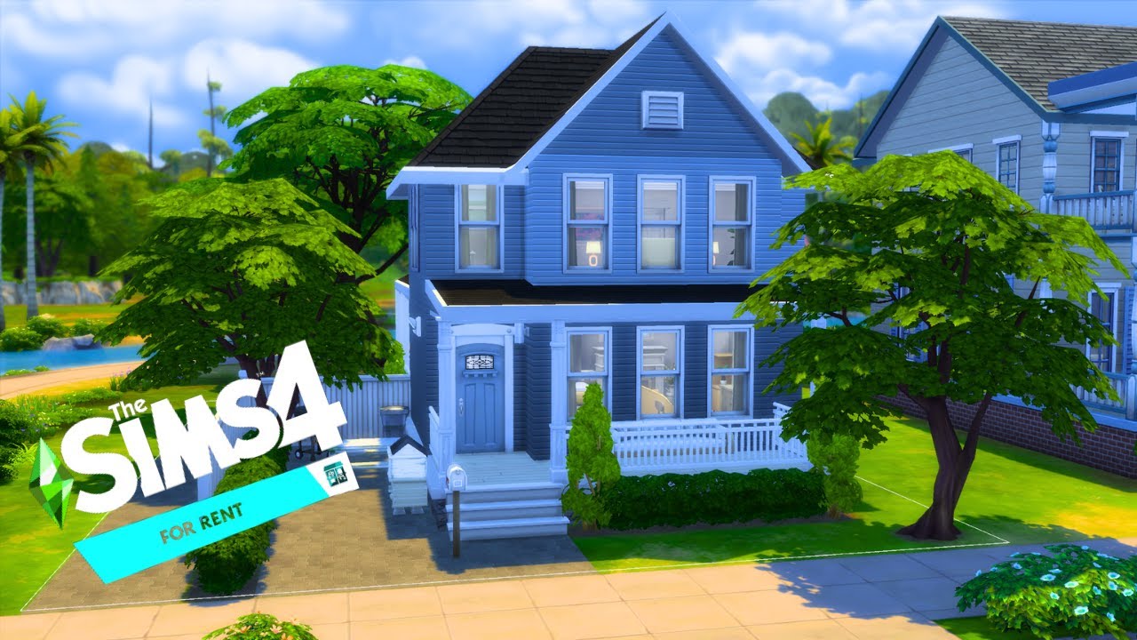 House with a Rental Sims 4 Speed Build. YouTube