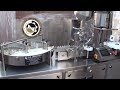 Single wheel injectable dry powder filling machine by nkindustries