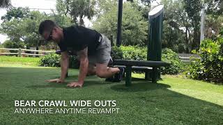 Bear Crawl Wide Outs ‘Dynamic Pillar Progression’