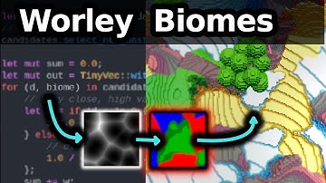 How to Implement Worley Biomes in Voxel Games with RUST