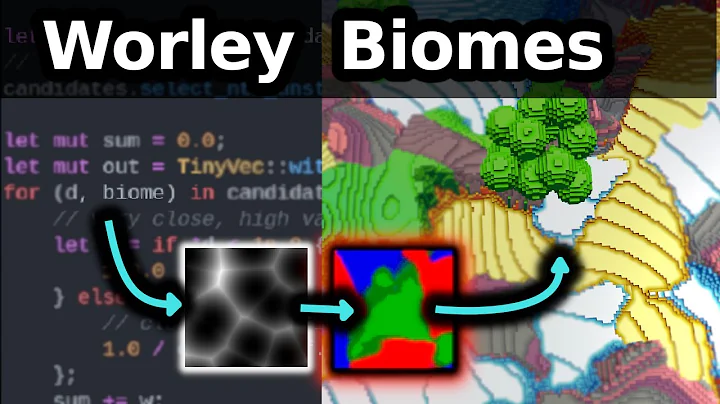 How to Implement Worley Biomes in Voxel Games with RUST