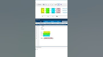 Solve system of linear equations in MATLAB  #math  #matrix #Matlab #numerical_analysis
