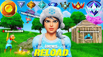 Unranked to UNREAL Reload Speedrun But I Can Only Play Squads Fill... (My 2nd Time)