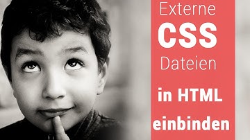 Externe JavaScript und CSS Datein einbinden - HTML, JS, CSS, Web [German/Deutsch]