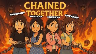 Crazyyy Chained Together Stream with @Mynaaa @PixelpixieLive @WasabiRekt  #HerQuest
